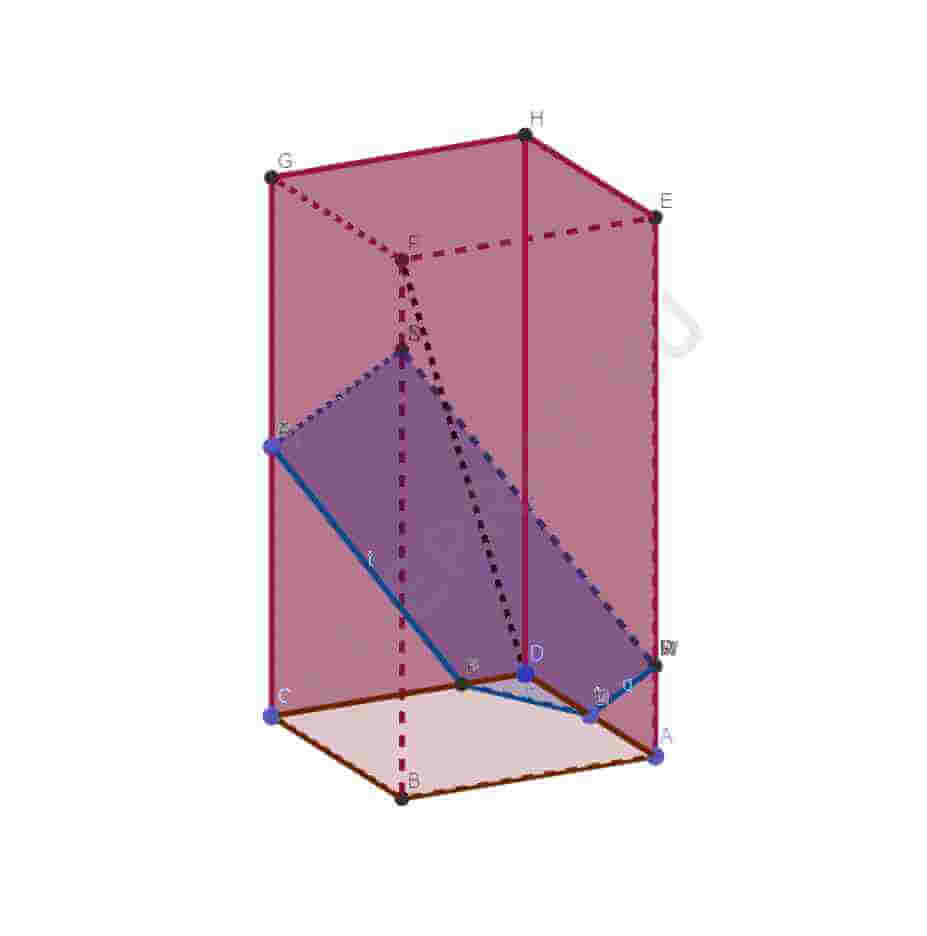 Прямоугольный параллелепипед ab ad 12